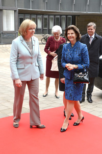 Königin Silvia von Schweden in Düsseldorf