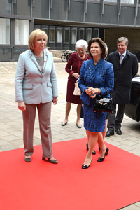 Königin Silvia von Schweden in Düsseldorf