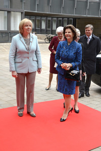 Königin Silvia von Schweden in Düsseldorf