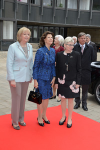 Königin Silvia von Schweden in Düsseldorf