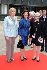 Königin Silvia von Schweden in Düsseldorf