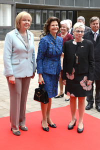 Königin Silvia von Schweden in Düsseldorf