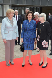 Königin Silvia von Schweden in Düsseldorf