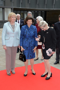 Königin Silvia von Schweden in Düsseldorf