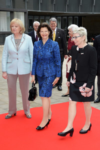 Königin Silvia von Schweden in Düsseldorf