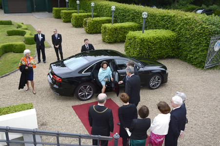 Königin Silvia von Schweden in Mönchengladbach