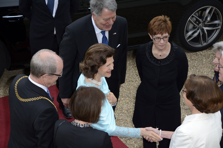 Königin Silvia von Schweden in Mönchengladbach