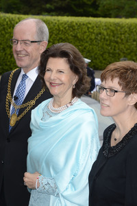 Königin Silvia von Schweden in Mönchengladbach