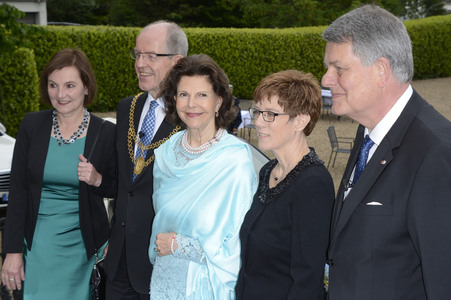 Königin Silvia von Schweden in Mönchengladbach