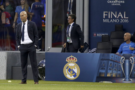 UEFA Champions League Final Match Real Madrid vs Atlético Madrid in Mailand