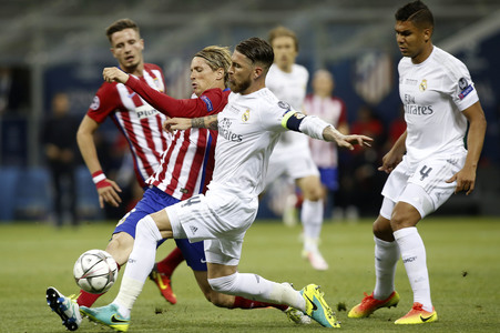 UEFA Champions League Final Match Real Madrid vs Atlético Madrid in Mailand