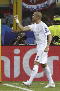 UEFA Champions League Final Match Real Madrid vs Atlético Madrid in Mailand