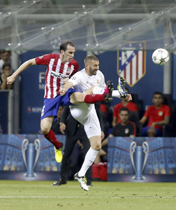 UEFA Champions League Final Match Real Madrid vs Atlético Madrid in Mailand