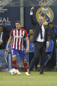 UEFA Champions League Final Match Real Madrid vs Atlético Madrid in Mailand