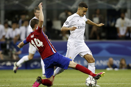 UEFA Champions League Final Match Real Madrid vs Atlético Madrid in Mailand