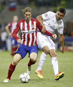 UEFA Champions League Final Match Real Madrid vs Atlético Madrid in Mailand