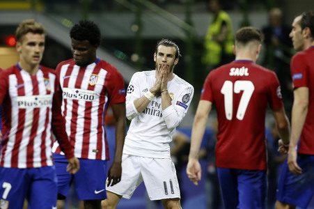 UEFA Champions League Final Match Real Madrid vs Atlético Madrid in Mailand