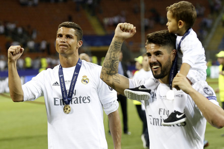 UEFA Champions League Final Match Real Madrid vs Atlético Madrid in Mailand