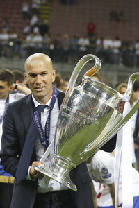 UEFA Champions League Final Match Real Madrid vs Atlético Madrid in Mailand