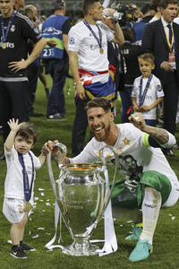 UEFA Champions League Final Match Real Madrid vs Atlético Madrid in Mailand
