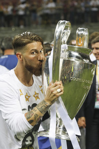 UEFA Champions League Final Match Real Madrid vs Atlético Madrid in Mailand