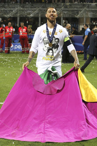 UEFA Champions League Final Match Real Madrid vs Atlético Madrid in Mailand