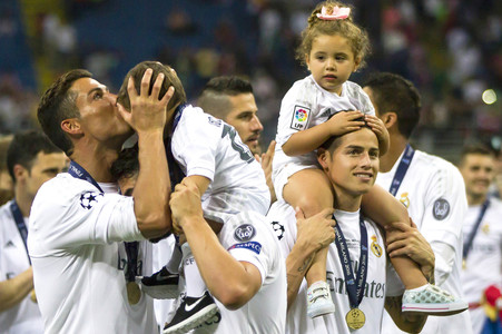 UEFA Champions League Final Match Real Madrid vs Atlético Madrid in Mailand