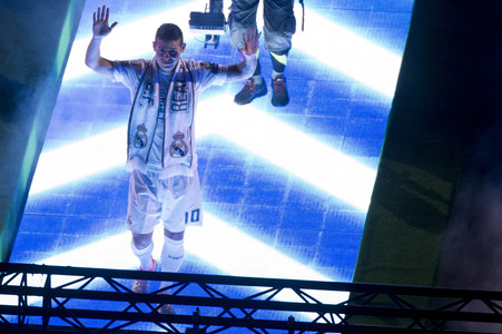 Real Madrid UEFA Champions League Siegesfeierin Madrid