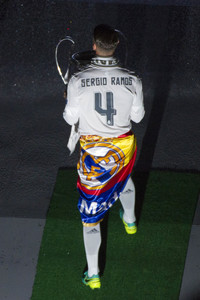 Real Madrid UEFA Champions League Siegesfeierin Madrid
