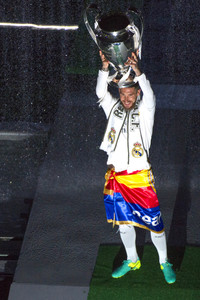 Real Madrid UEFA Champions League Siegesfeierin Madrid
