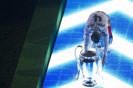 Real Madrid UEFA Champions League Siegesfeierin Madrid