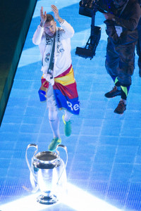 Real Madrid UEFA Champions League Siegesfeierin Madrid