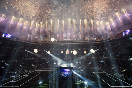 Real Madrid UEFA Champions League Siegesfeierin Madrid
