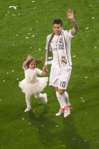 Real Madrid UEFA Champions League Siegesfeierin Madrid