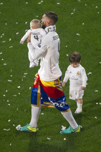 Real Madrid UEFA Champions League Siegesfeierin Madrid