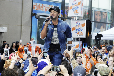 Luke Bryan in der NBC-Show 'Today' in New York
