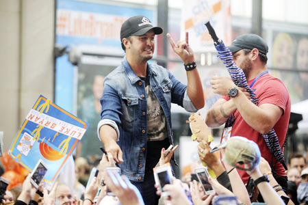 Luke Bryan in der NBC-Show 'Today' in New York