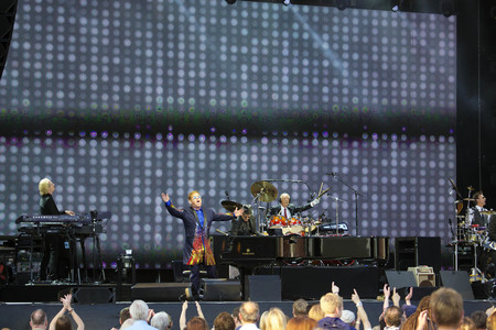 Konzert von Elton John in Uelzen