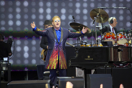 Konzert von Elton John in Uelzen