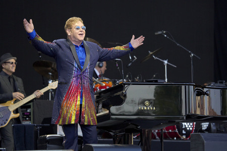 Konzert von Elton John in Uelzen