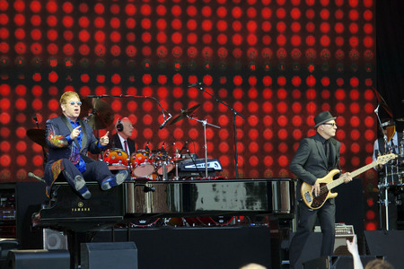 Konzert von Elton John in Uelzen