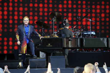 Konzert von Elton John in Uelzen