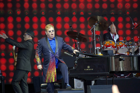 Konzert von Elton John in Uelzen