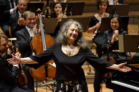 Geburtstagskonzert von Martha Argerich in Berlin