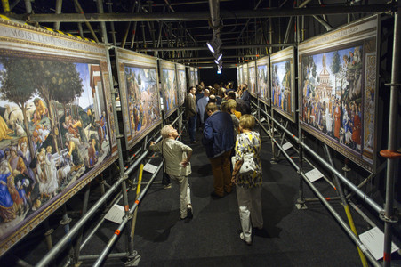 Ausstellungseröffnung 'Der andere Blick - Michelangelos Fresken in der Sixtinischen Kapelle' in Köln
