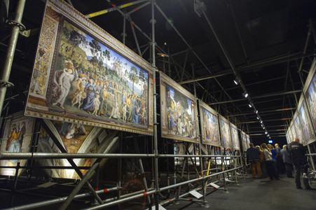 Ausstellungseröffnung 'Der andere Blick - Michelangelos Fresken in der Sixtinischen Kapelle' in Köln