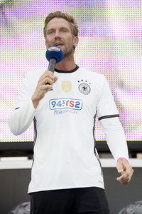 Fans beim UEFA-Fußball-Europameisterschaft 2016 Spiel Deutschland gegen Polen in Berlin