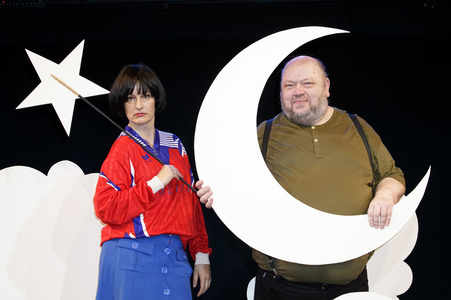 Fototermin zur Operette 'Frau Luna' in Berlin