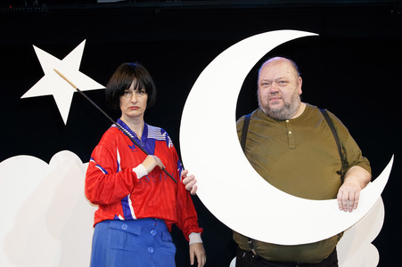 Fototermin zur Operette 'Frau Luna' in Berlin