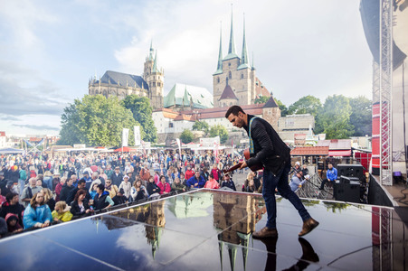 Lions Head auf dem Krämerbrückenfest in Erfurt